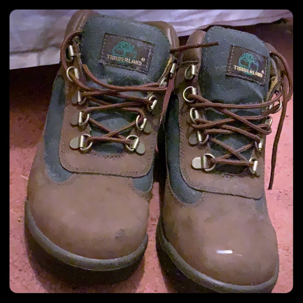 “Beef and Broccoli” Mid top Timberlands